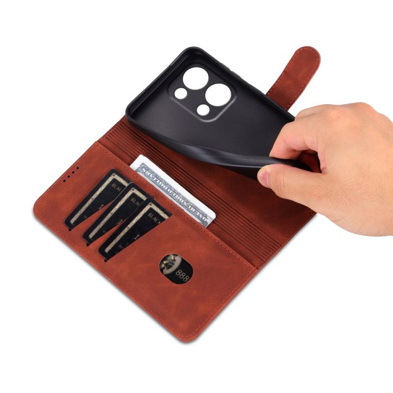 Kotelot Oppo Reno 13 5g Nahkajäljitelmä Azns Suojakuori