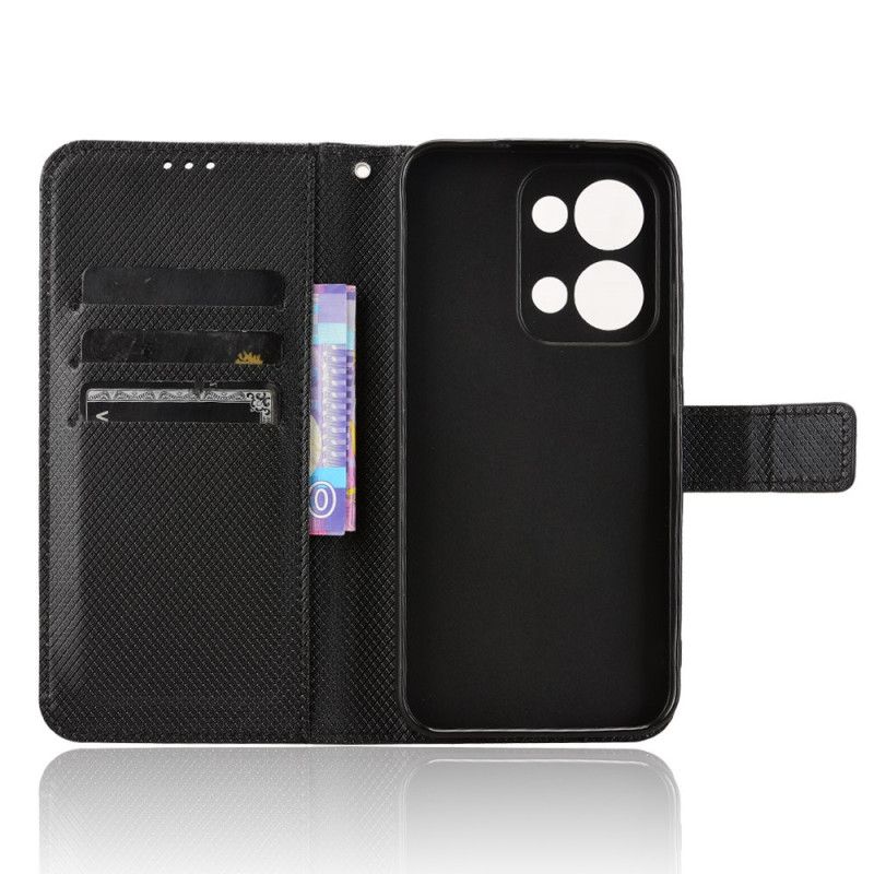 Kotelot Oppo Reno 13 5g Pistekuvioinen Hihna Suojakuori