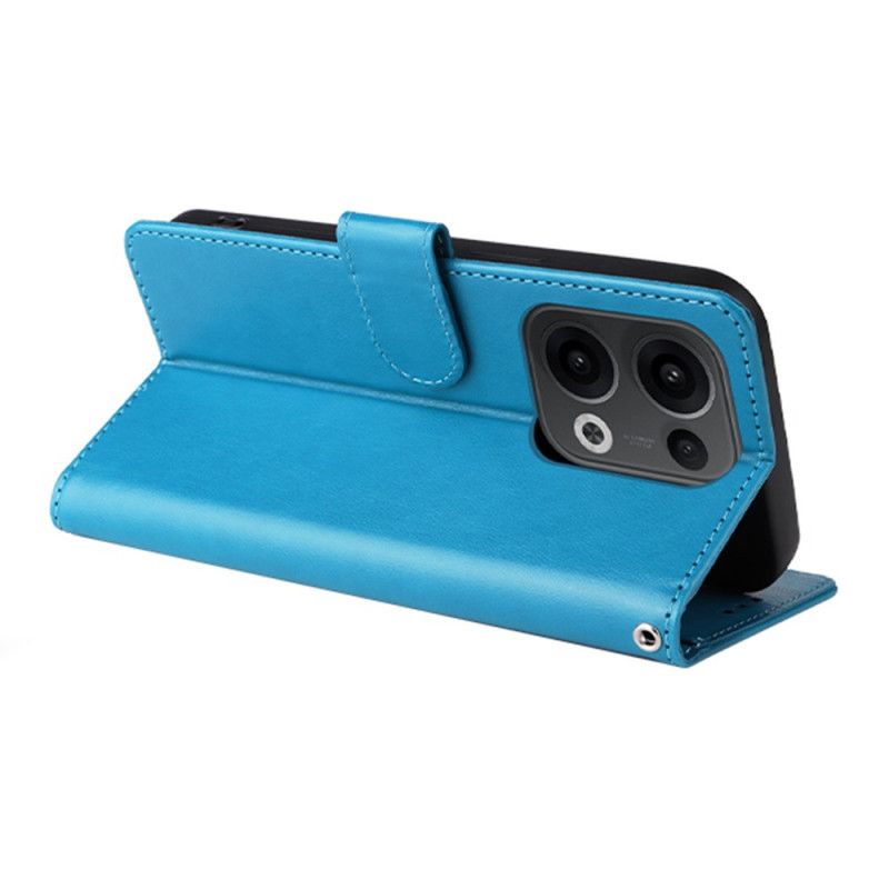 Nahkakotelo Oppo Reno 13 5g Kukat