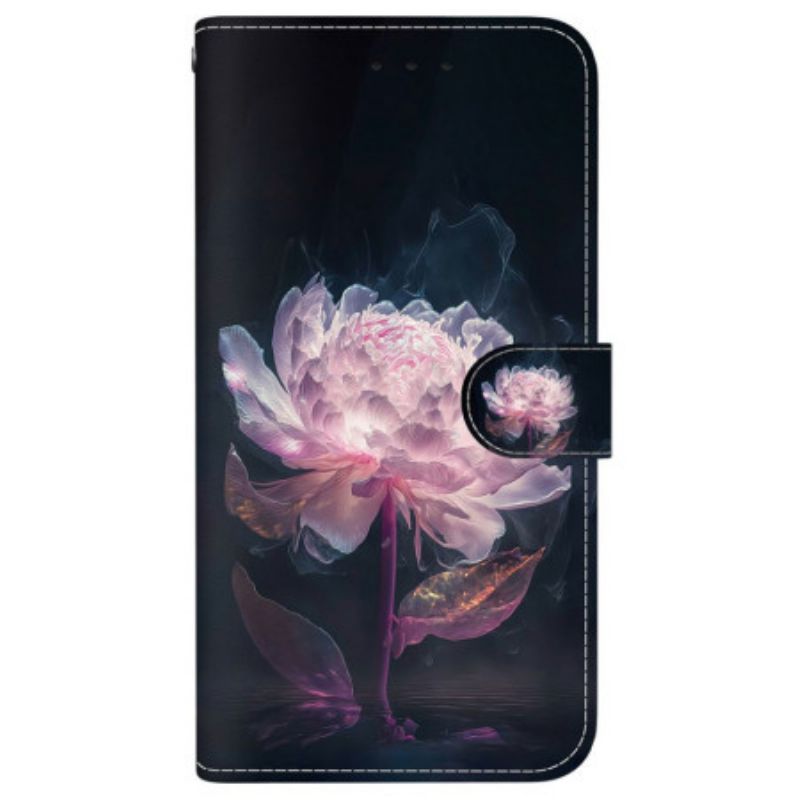 Nahkakotelo Oppo Reno 13 5g Purppurapioni