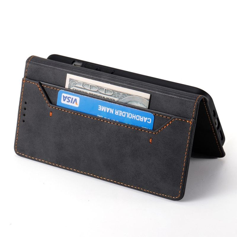 Nahkakotelo Oppo Reno 13 5g Vintage Rfid-lompakko