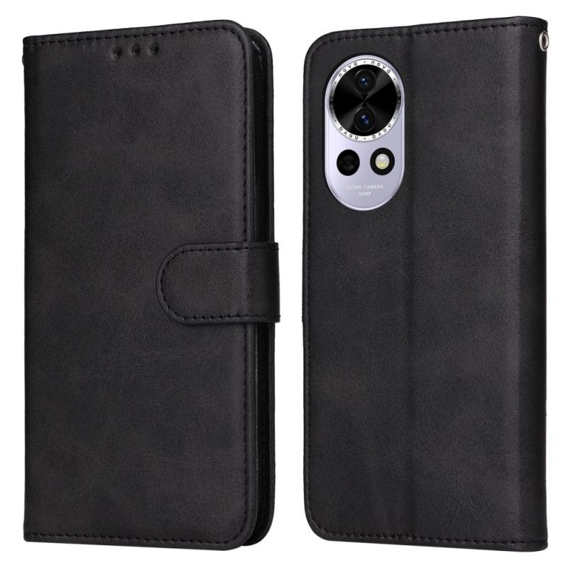 Kotelot Huawei Nova 13 Keinonahkainen Ranneke