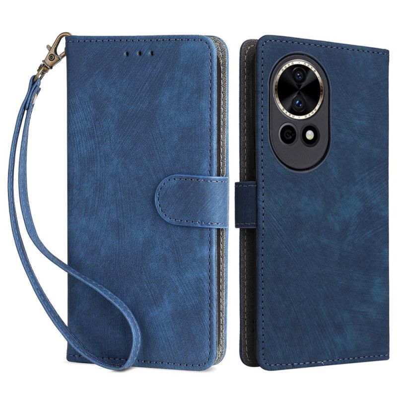 Kuoret Huawei Nova 13 Rfid-mokkanahkakuvioinen Lompakko