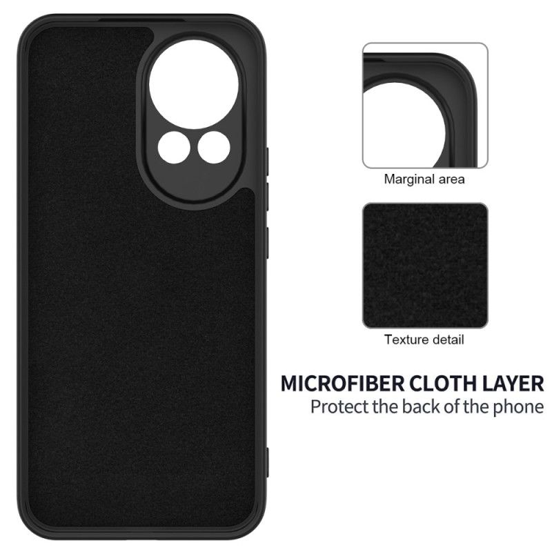 Kuori Huawei Nova 13 Nestemäisestä Silikonista Valmistettu Kaulanauha