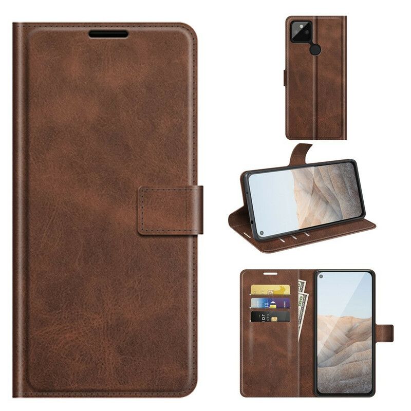 Flip Kotelot Google Pixel 5a 5g Slim Extreme Leather Effect Suojakuori