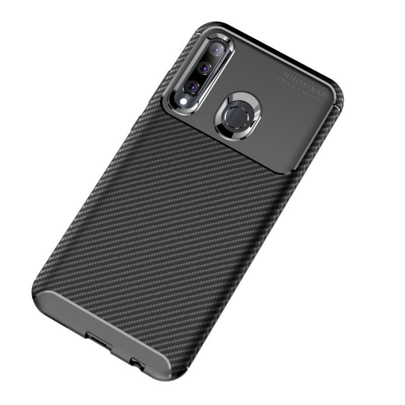 Case Kuoret Huawei P Smart Plus 2019 Tummansininen Musta Puhelinkuoret Joustava Hiilikuidun Rakenne