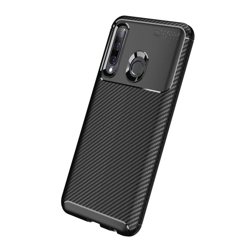 Case Kuoret Huawei P Smart Plus 2019 Tummansininen Musta Puhelinkuoret Joustava Hiilikuidun Rakenne