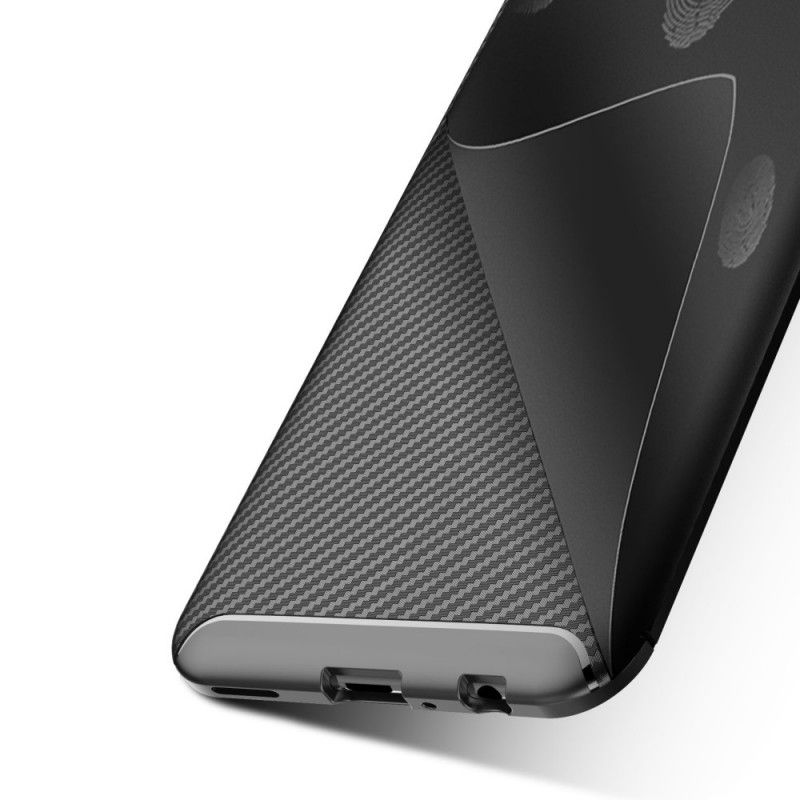 Case Kuoret Huawei P Smart Plus 2019 Tummansininen Musta Puhelinkuoret Joustava Hiilikuidun Rakenne