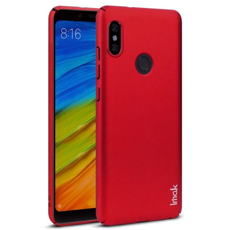 Kuori Xiaomi Redmi Note 5 Ruusukulta Punainen Silkkisarja