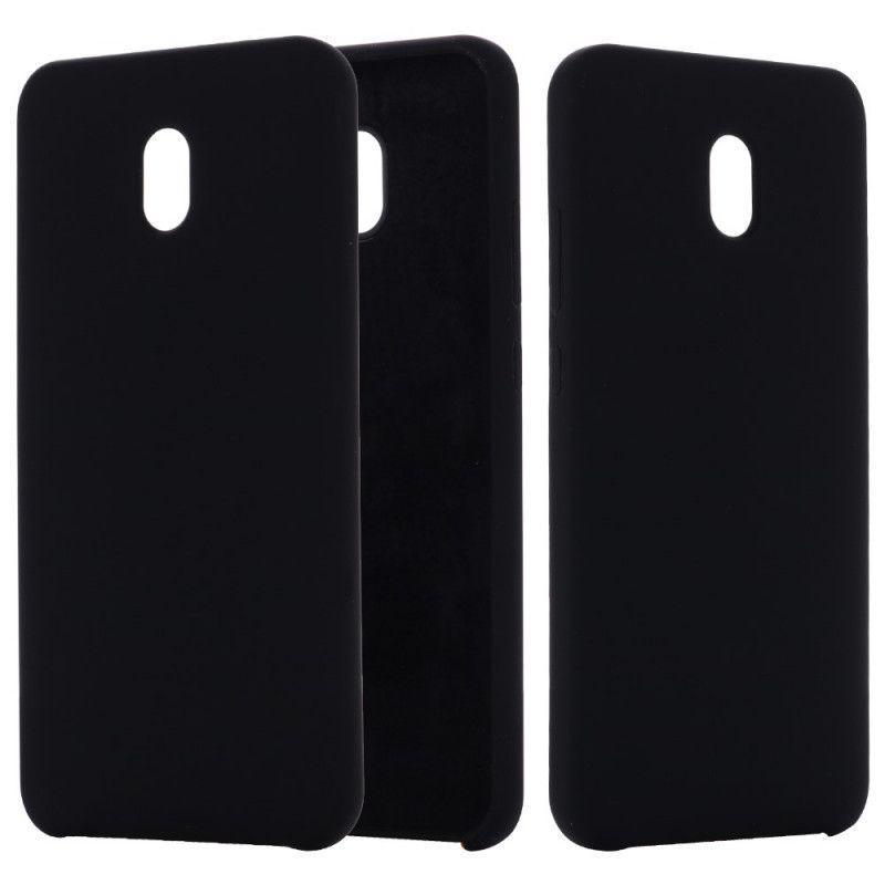 Case Kuoret Xiaomi Redmi 8A Vihreä Musta Puhelinkuoret Nestemäinen Silikonirakenne