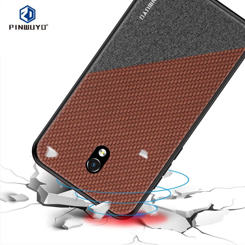 Kuori Xiaomi Redmi 8A Ruskea Keltainen Pinwuyo Kunniasarja Suojakuori