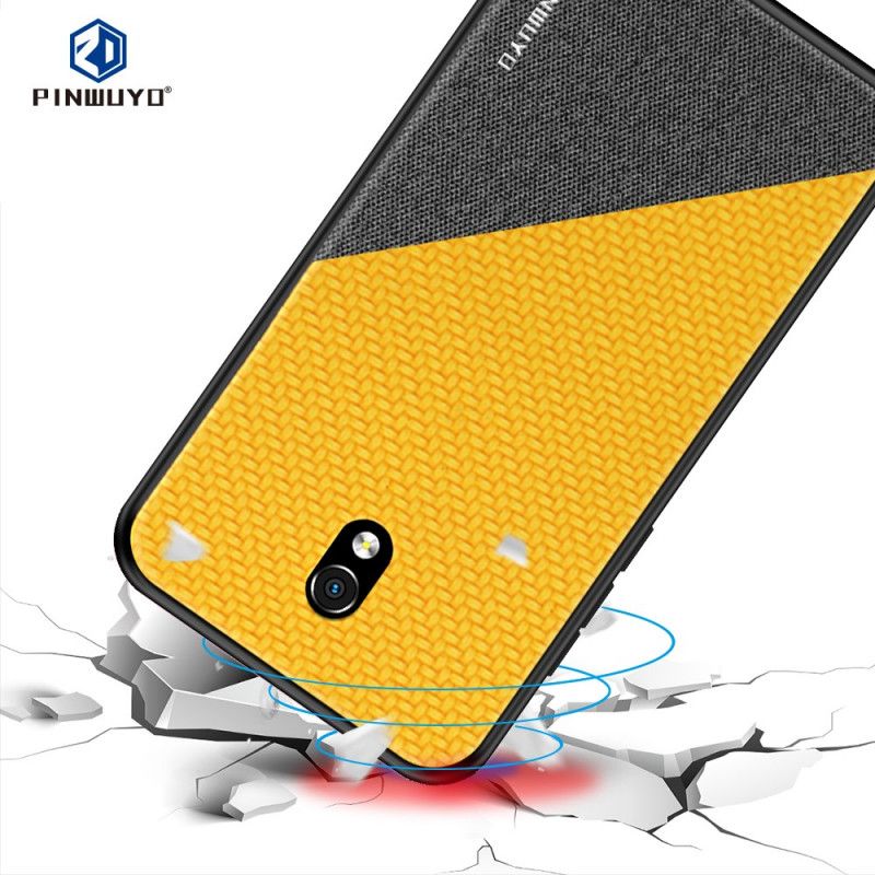Kuori Xiaomi Redmi 8A Ruskea Keltainen Pinwuyo Kunniasarja Suojakuori