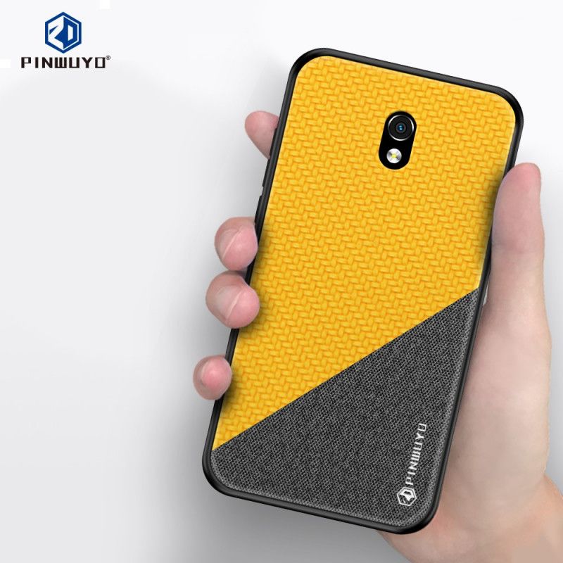 Kuori Xiaomi Redmi 8A Ruskea Keltainen Pinwuyo Kunniasarja Suojakuori
