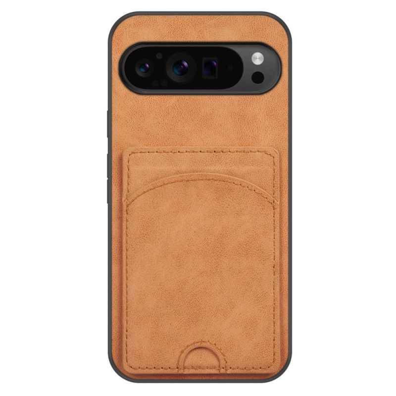 Kuori Google Pixel 9 Pro Xl Nahkatehostekorttipidikkeen Tuki