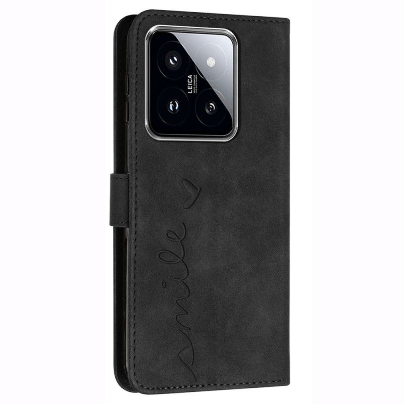 Kotelot Xiaomi 14 Pro Hymyile Hihnalla