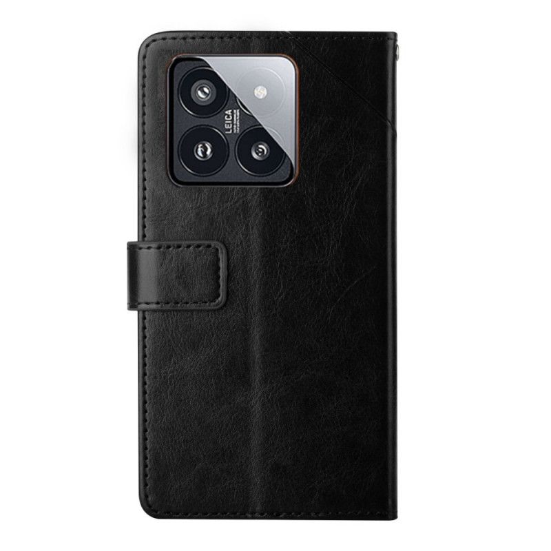 Kotelot Xiaomi 14 Pro Puhelinkuoret Y-hihnan Muotoilu