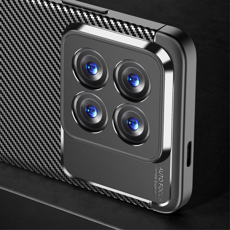 Kuori Xiaomi 14 Pro Joustava Hiilikuitu Suojakuori