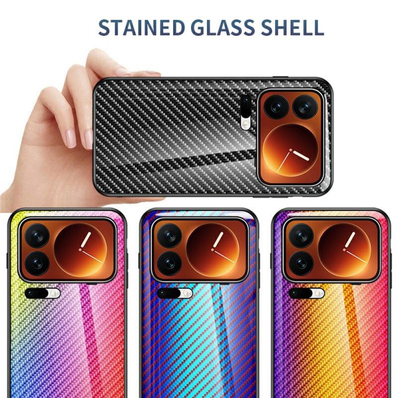 Case Xiaomi 17 Pro Max Puhelinkuoret Karkaistua Lasia Hiilikuitua