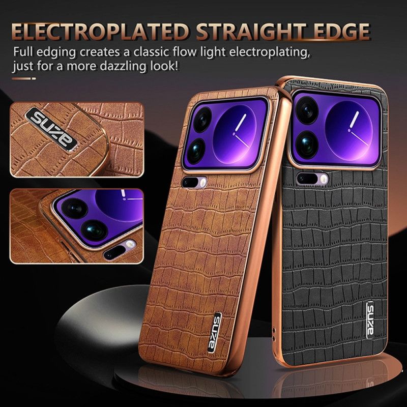 Case Xiaomi 17 Pro Max Puhelinkuoret Krokotiilikuvio Azns