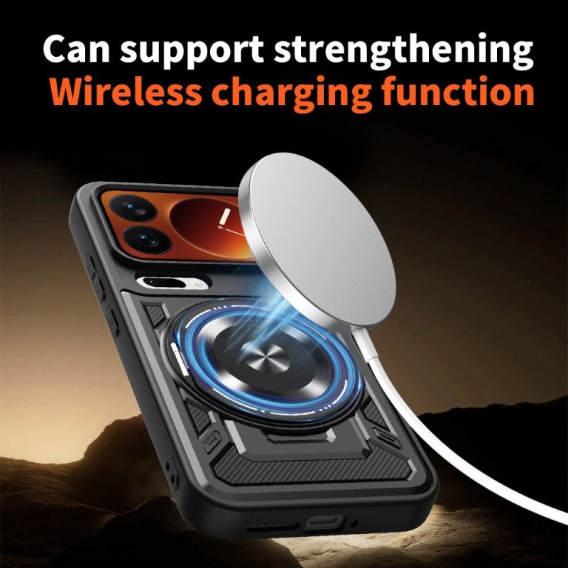 Case Xiaomi 17 Pro Max Puhelinkuoret Magneettinen Ja Pyörivä Jalusta