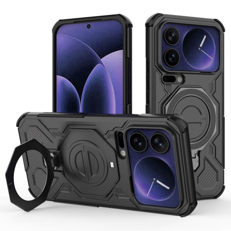 Case Xiaomi 17 Pro Max Puhelinkuoret Magneettinen Pyörivä Jalusta