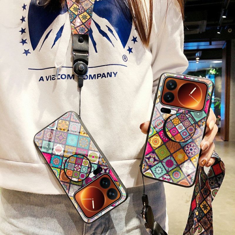 Case Xiaomi 17 Pro Max Puhelinkuoret Tilkkutäkkijalusta Ja -hihna