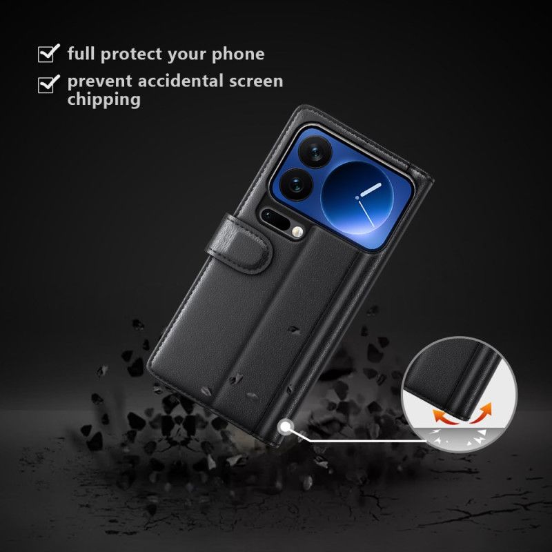 Kotelot Xiaomi 17 Pro Max Aitoa Nahkaa Suojakuori