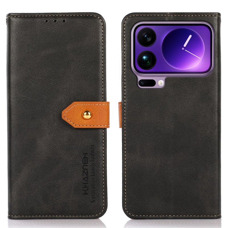 Kotelot Xiaomi 17 Pro Max Khazneh Kultainen Lukko Suojakuori