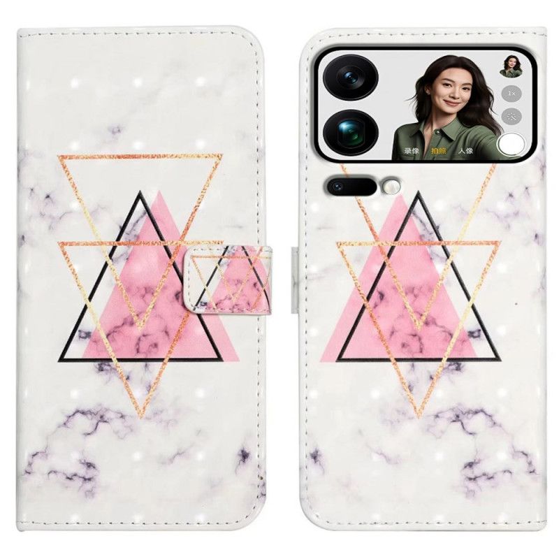 Kotelot Xiaomi 17 Pro Max Kolmiomainen Marmori Suojakuori