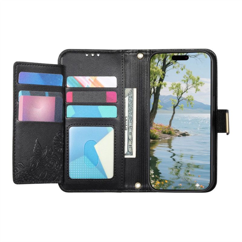 Kotelot Xiaomi 17 Pro Max Puhelinkuoret Kukkakuvioinen Lompakko