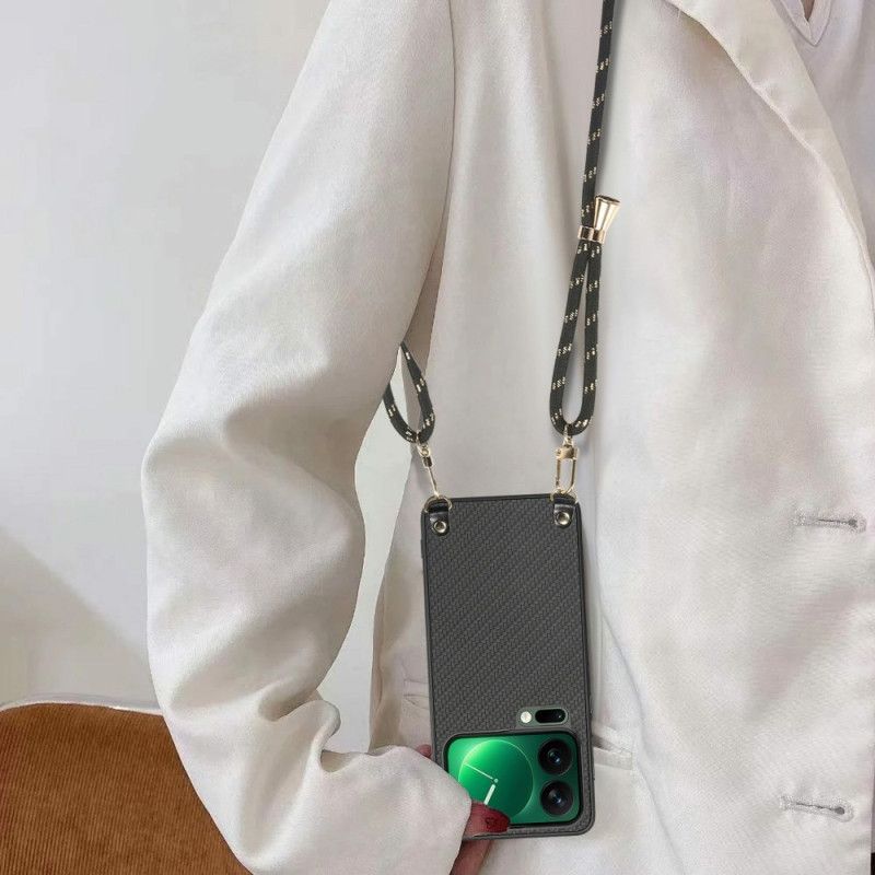 Kuori Xiaomi 17 Pro Max Hiilikuitukuvio