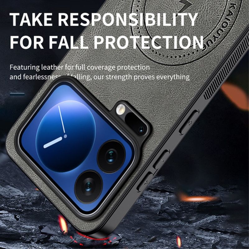 Kuori Xiaomi 17 Pro Max Magsafe-nahkakuvio