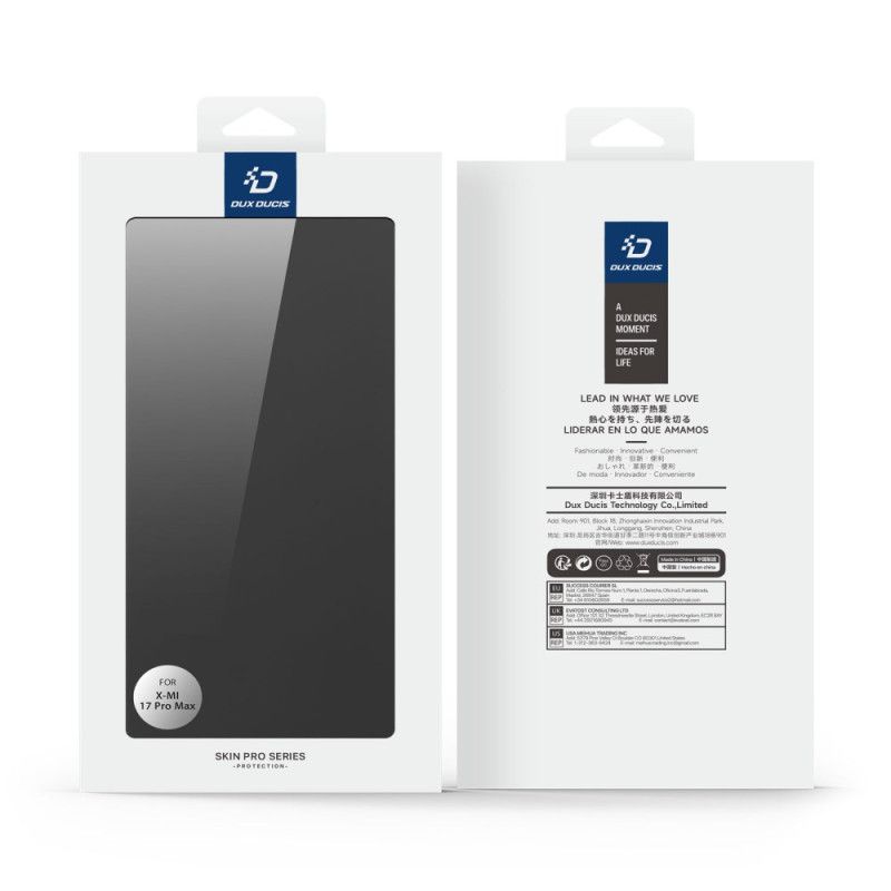 Nahkakotelo Xiaomi 17 Pro Max Dux Ducis Suojakuori