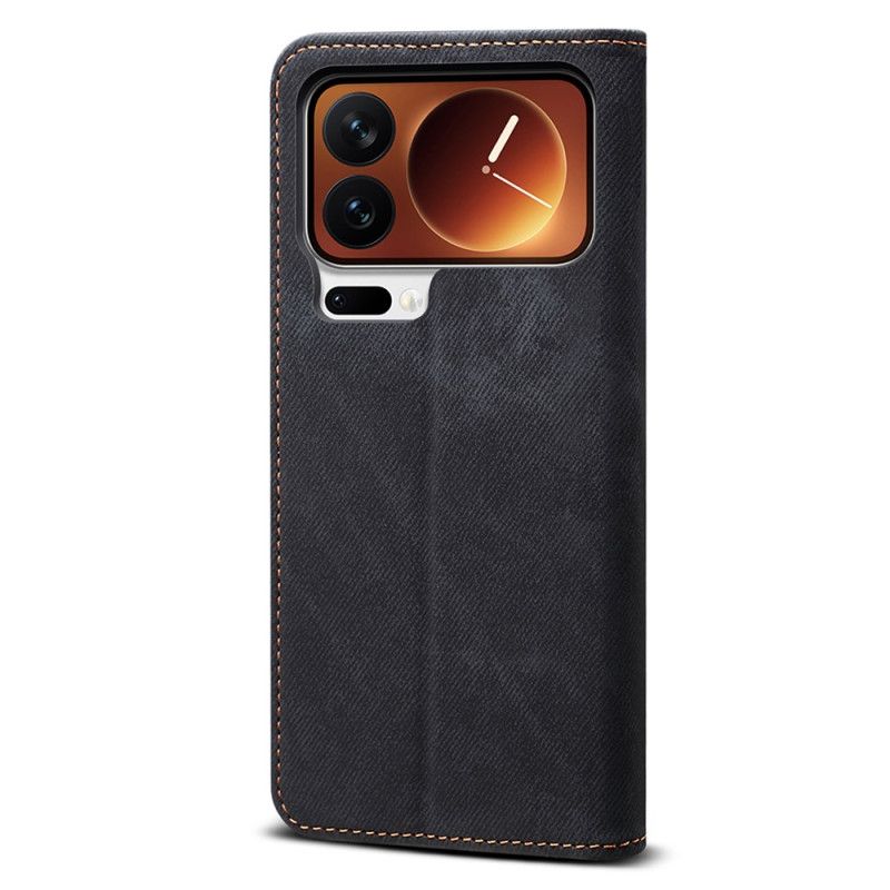 Nahkakotelo Xiaomi 17 Pro Max Puhelinkuoret Farkkukuvio