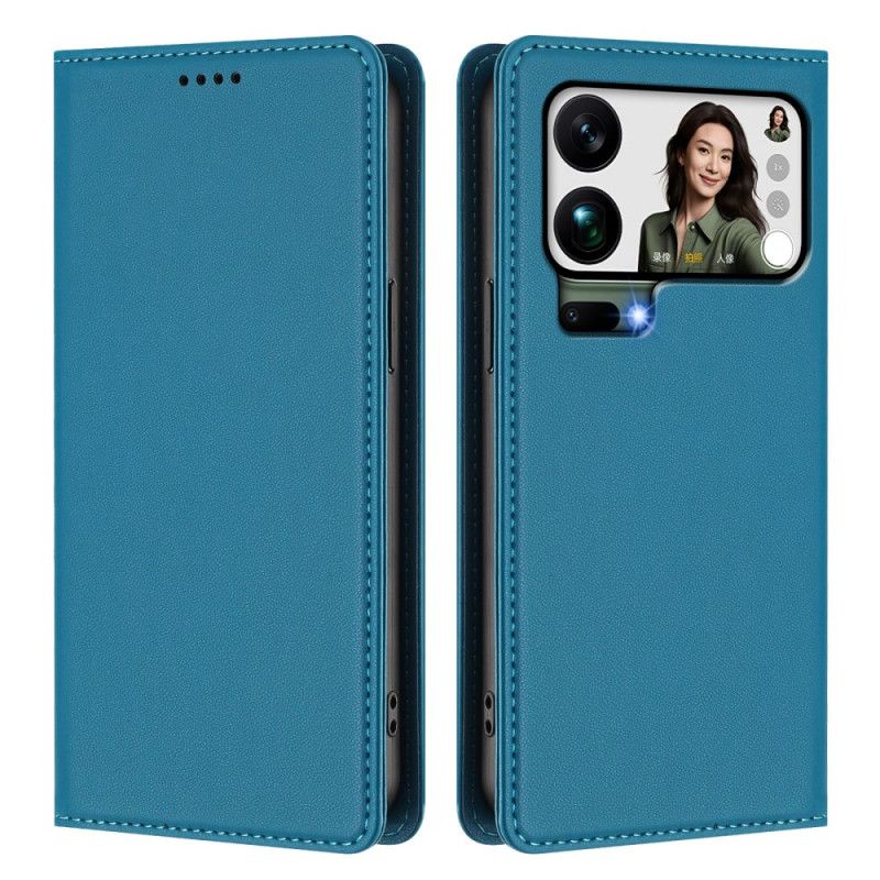 Nahkakotelo Xiaomi 17 Pro Max Puhelinkuoret Magneettinen Suljin Ja Rfid-suojaus