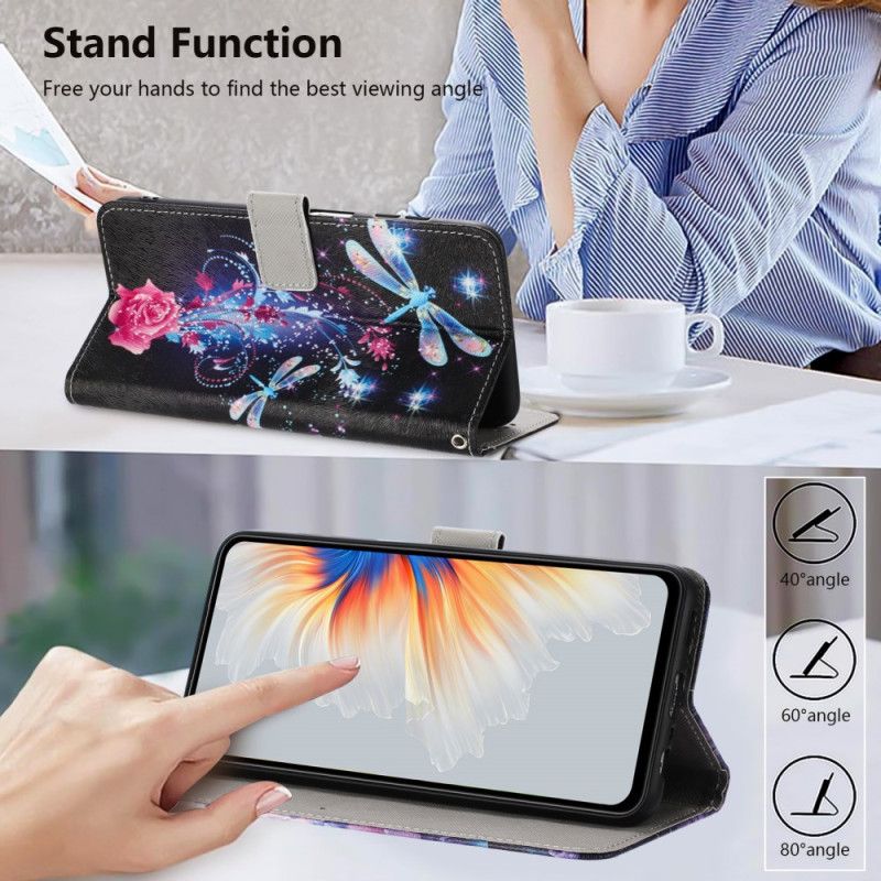 Nahkakotelo Xiaomi 17 Pro Max Sudenkorentokuvio