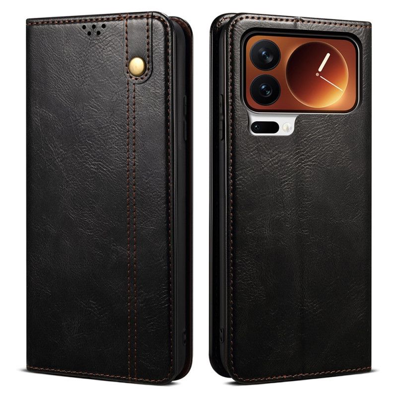 Nahkakotelo Xiaomi 17 Pro Max Vahattu Tekonahka