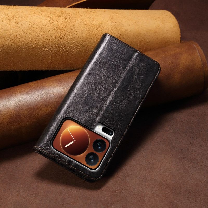 Nahkakotelo Xiaomi 17 Pro Max Vahattu Tekonahka