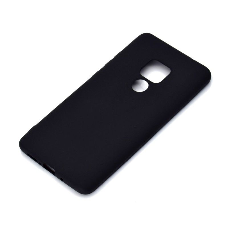 Case Kuoret Huawei Mate 20 Valkoinen Musta Puhelinkuoret Pehmeä Matta