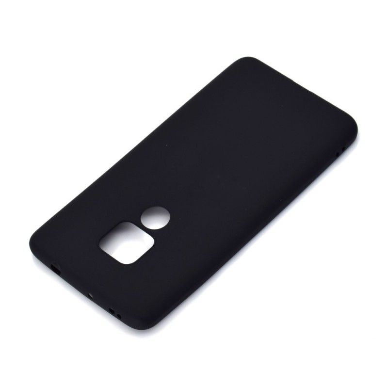 Case Kuoret Huawei Mate 20 Valkoinen Musta Puhelinkuoret Pehmeä Matta