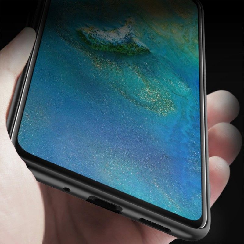 Kuori Huawei Mate 20 Punainen Musta Erittäin Tasainen X-Taso Suojakuori