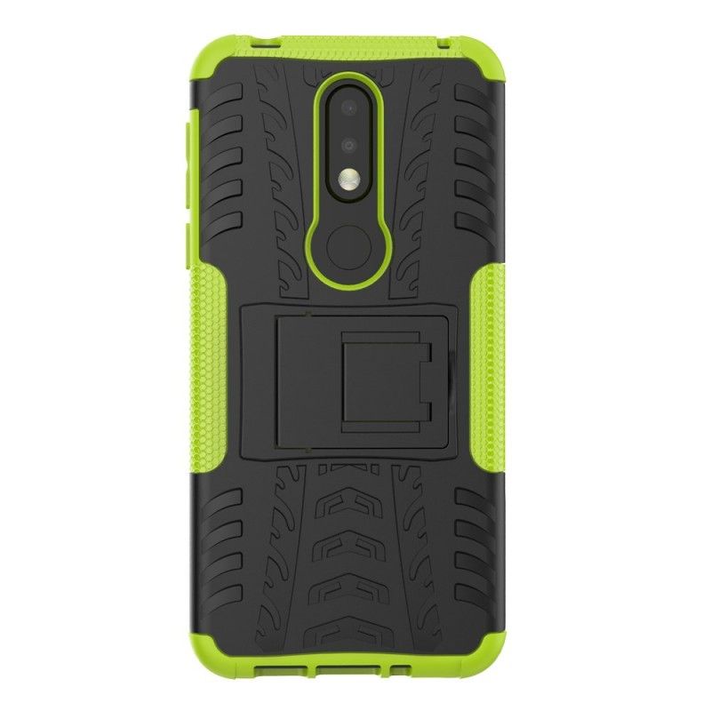 Kuori Nokia 7.1 Valkoinen Musta Erittäin Kestävä