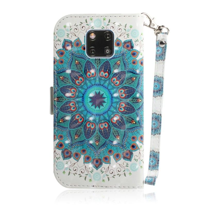 Kotelot Huawei Mate 20 Pro Mestarillinen Mandaali Stringillä Suojakuori