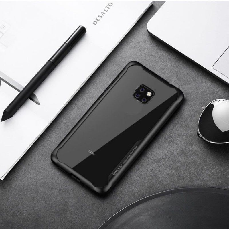 Kuori Huawei Mate 20 Pro Punainen Musta Ipaky Hybridisarja