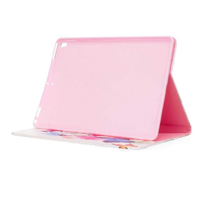 Kotelot iPad Pro 10.5" Maalatut Perhoset Ja Kukat Suojakuori