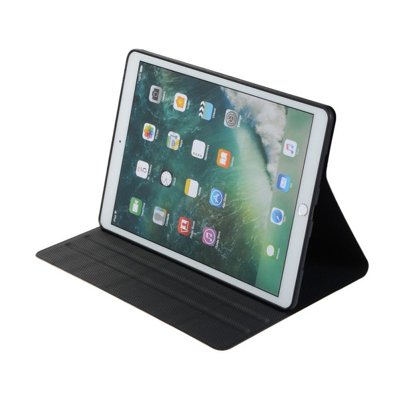Kuoret iPad Pro 10.5" Punainen Musta Keinonahka Suojakuori