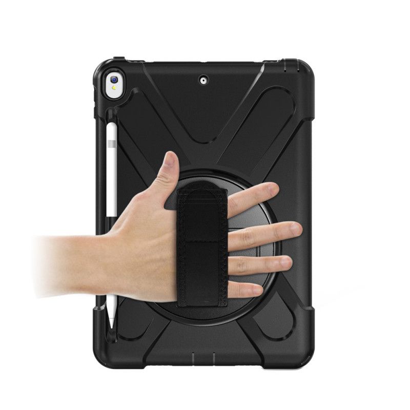 Kuori iPad Pro 10.5" Punainen Musta Hihna Ja Olkahihna