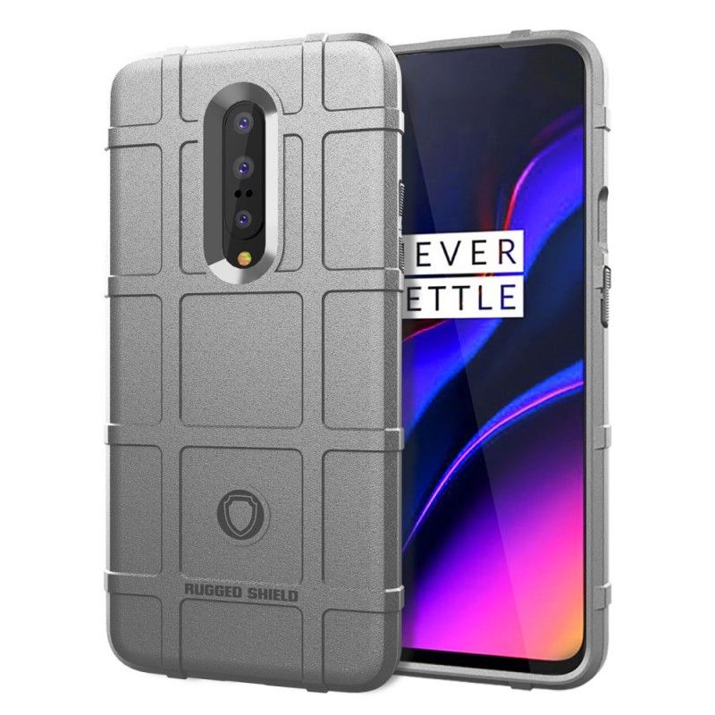 Kuori OnePlus 7 Pro Harmaa Musta Kestävä Kilpi
