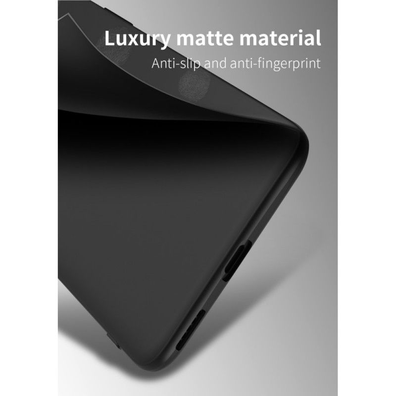 Kuori OnePlus 7 Pro Tummanpunainen Musta Huoltajasarja X-Taso Suojakuori