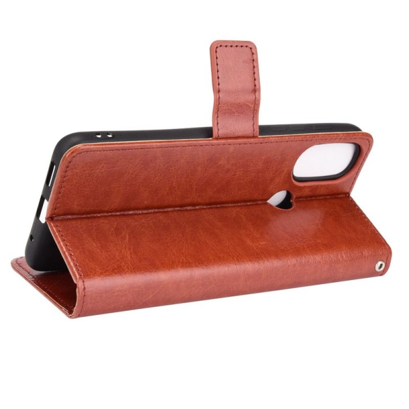 Flip Kotelot Moto E20 / E30 / E40 Flashy Faux Leather